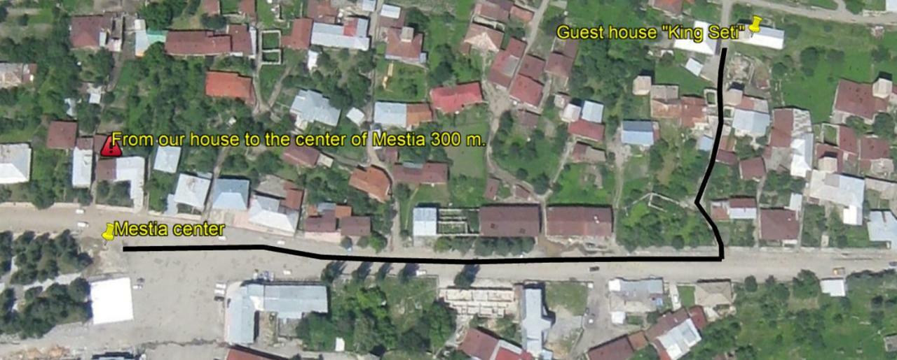Guesthaus King Seti Hotel Mestia Kültér fotó